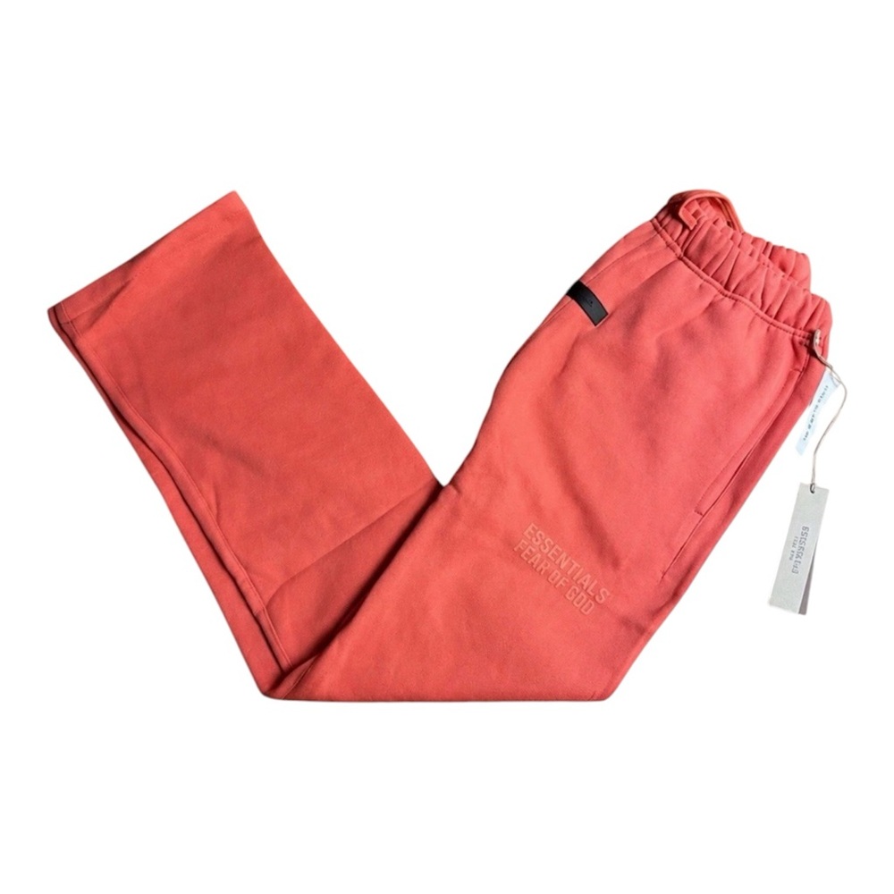 Fear of God Essentials Coral Relaxed Sweats Brand New With Tags